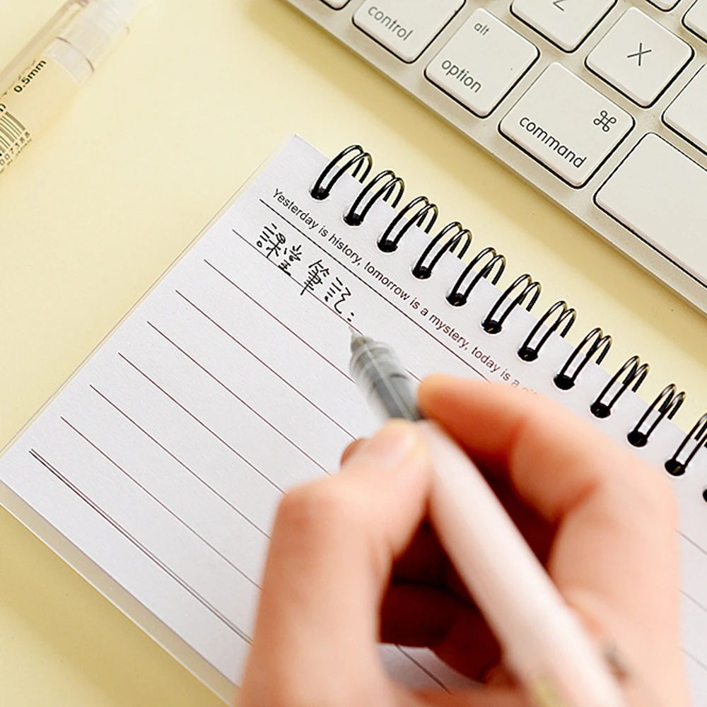 لطيف Kawaii الكرتون مخطط أسبوعي 50 صفحة لفائف دفتر جدول الأعمال Filofax للأطفال هدية جميلة القرطاسية مذكرات كراسة الرسم جدول الأعمال