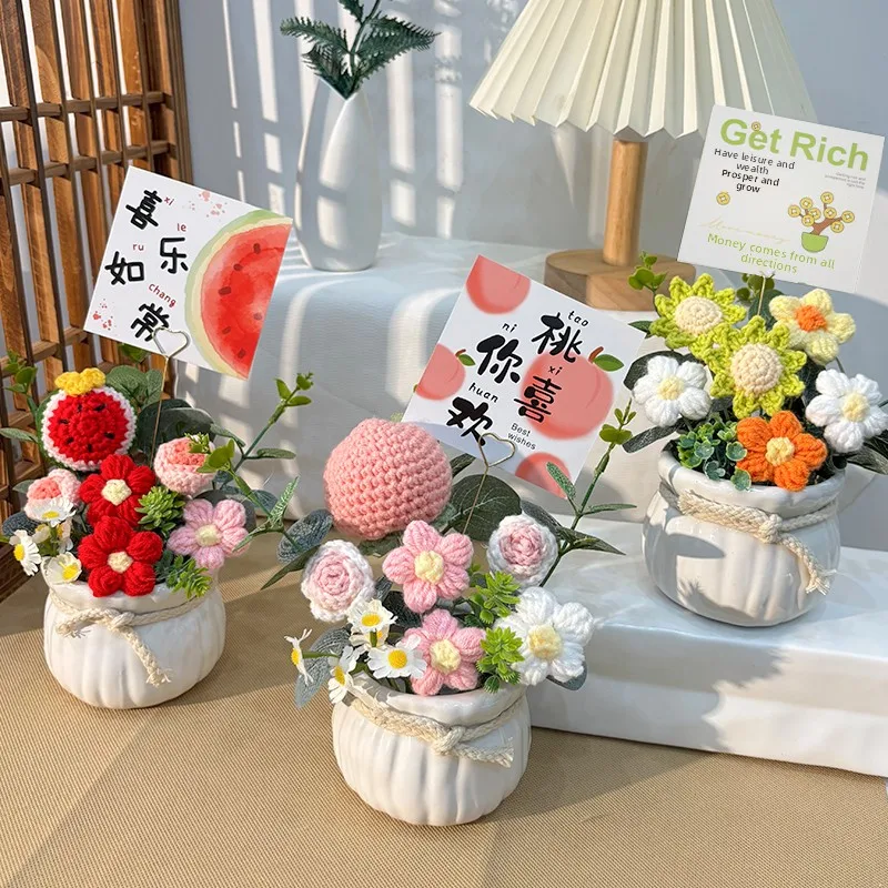 

Искусственный цветок в керамическом горшке Hanrted Eternal Flower: современный матовый декор для дома, подарок на выпускной или переезд для женщин, декоративное цветочное украшение для интерьера.