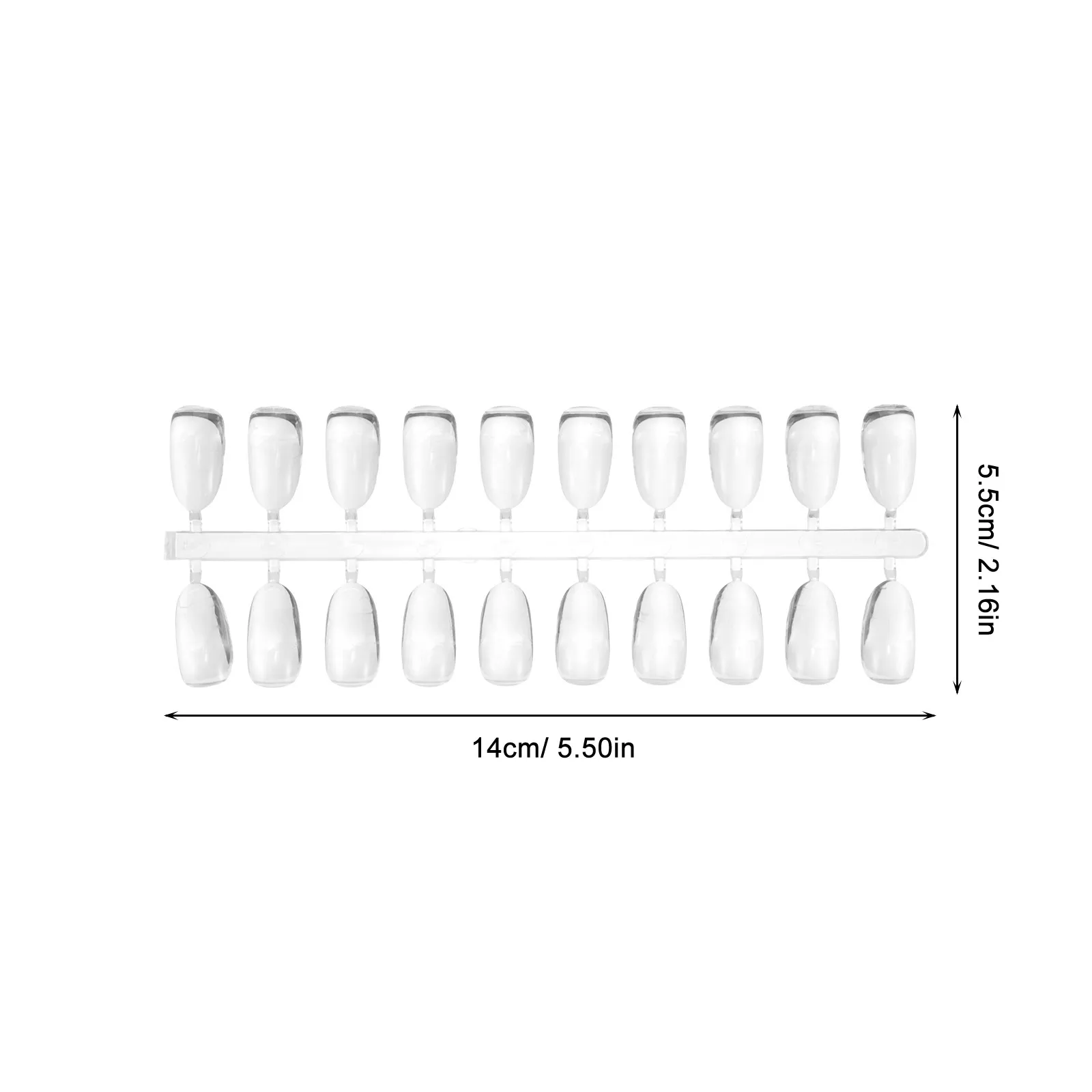 200Pcs Nail Color Display Boards Ps Material Elegant Classic Design for Nail Polish Practice Color Matching Salon Manicure Tool