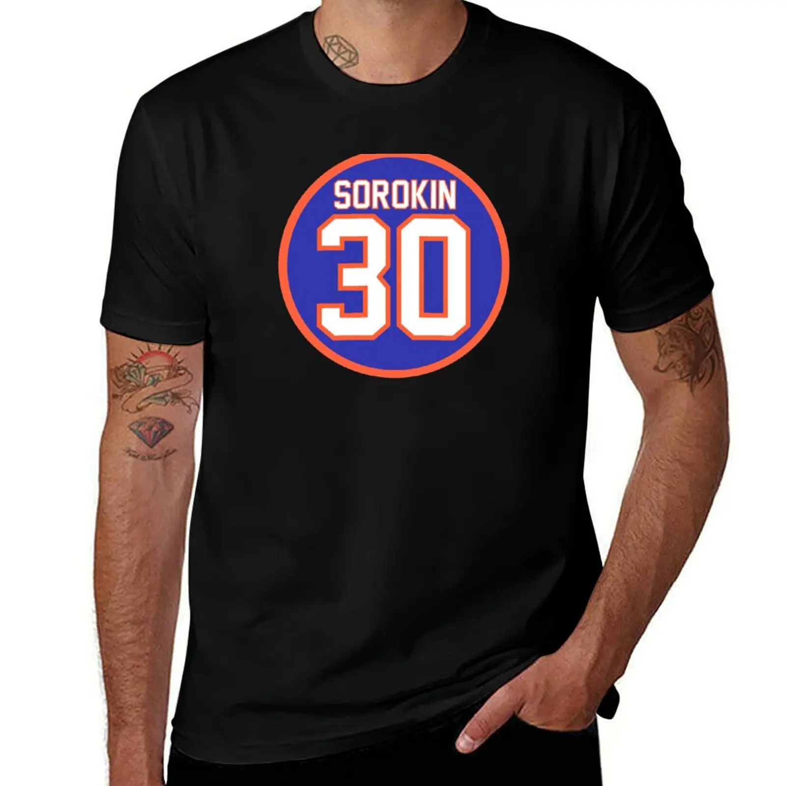 

ilya sorokin jersey number T-Shirt t shirt for man man t shirt graphic man t shirts graphic T-shirt