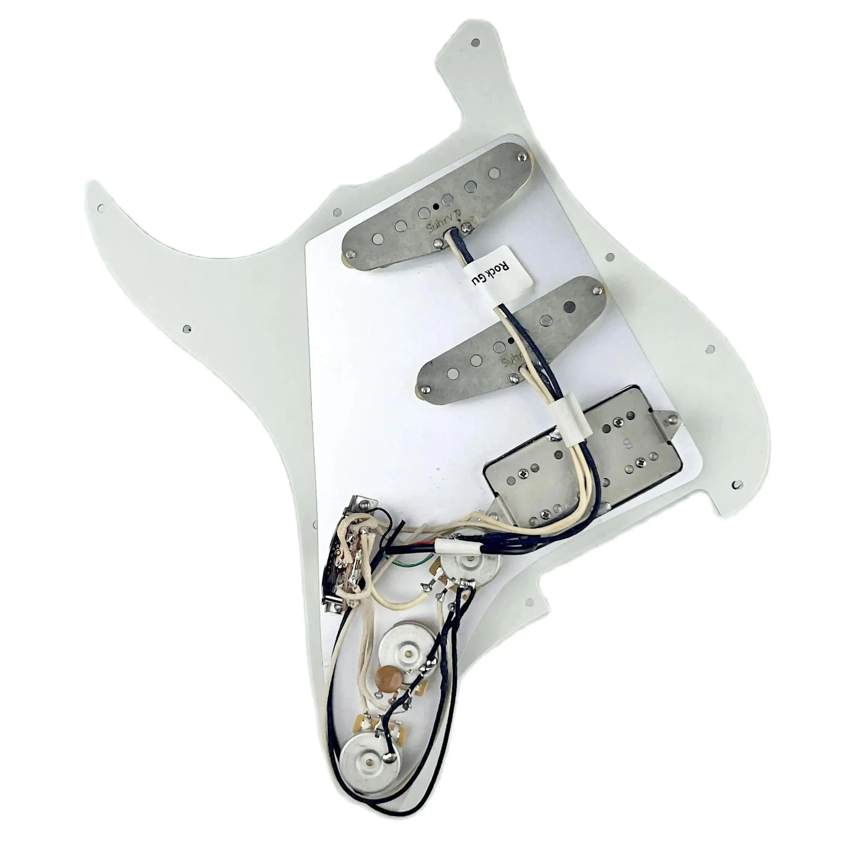 Alnico 5 Single Coil Pickup loaded Pickguard for ST Style Electric Guitar, ST V70, 60 Pickup for ST Guitar