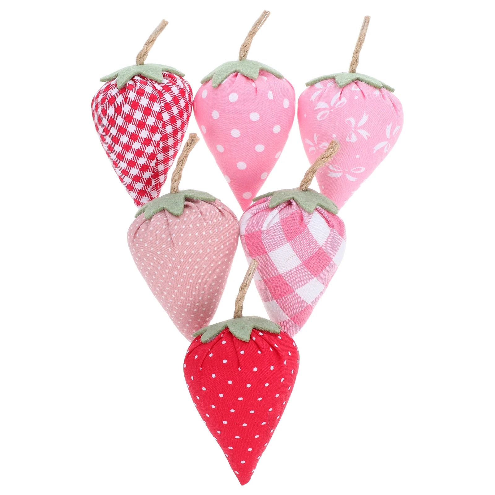 

6pcs Artificial Strawberries Fake Lifelike Fruits Decor For Party Wedding Table Centerpiece Home Decoration Strawberry