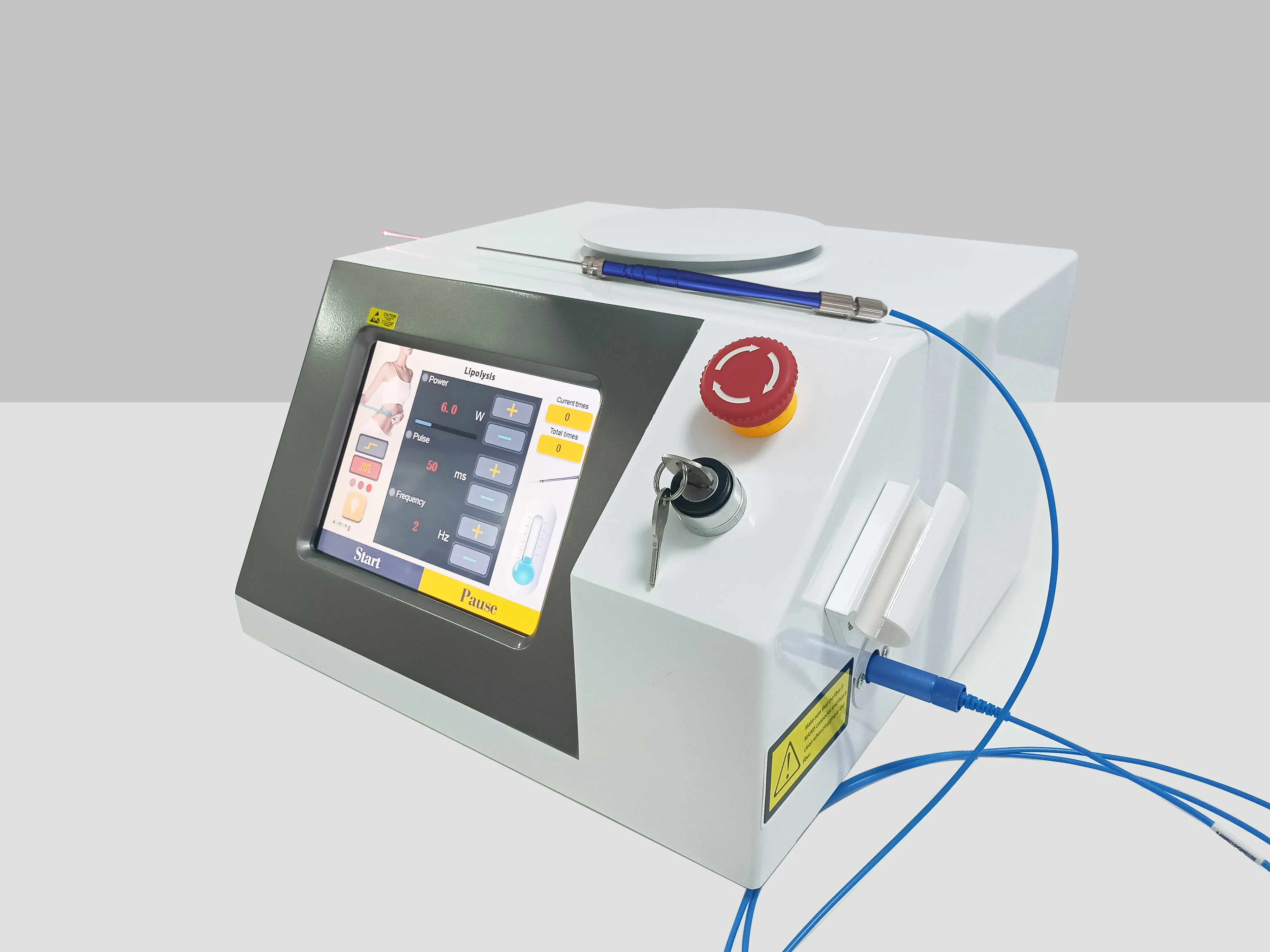 Popular Multifunction Dual 1470 980nm Diode Laser Vascular Removal Lipolysis Surgery Machine Evlt