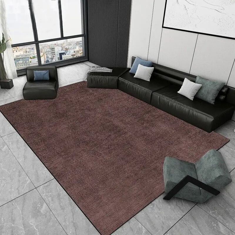 Modern Solid Color Carpet Living Room Decor Sofa Non-slip Machine Washable Kitchen Rugs Home Decoration for Bedroom Rug Foot Mat