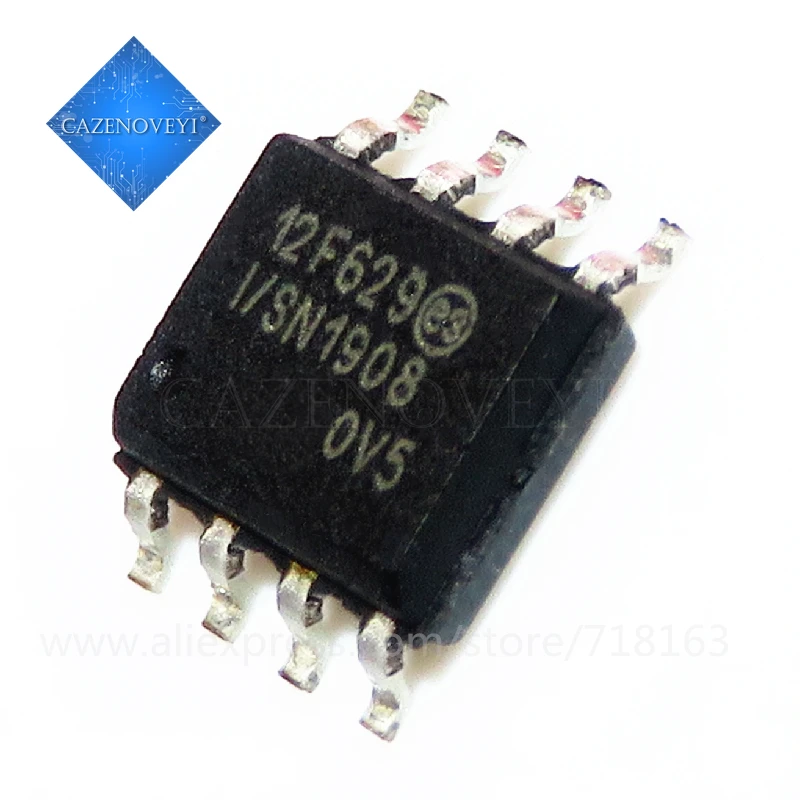 10pcs/lot PIC12F629-I/SN PIC12F629 12F629 SOP-8 In Stock