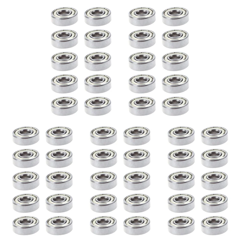 

АБ35-50 шт. Шарикоподшипники Миниатюрные радиальные шарикоподшипники 608 ZZ 8 X 22 X 7 мм Подшипниковая сталь