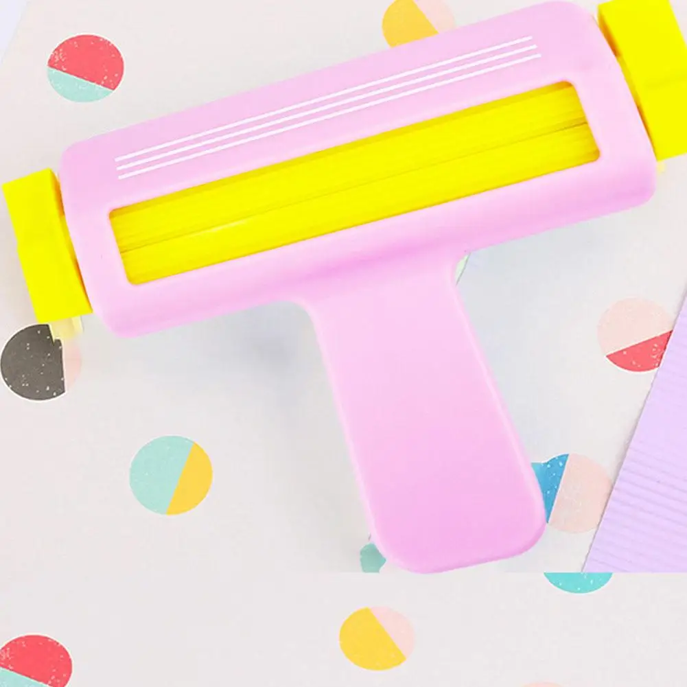 DIY Paper Crimper Machine For Craft Paper-Cut Hole Punch Hand Tool Paper Embossing Paper Scrapbooking School Machine Craft Gift