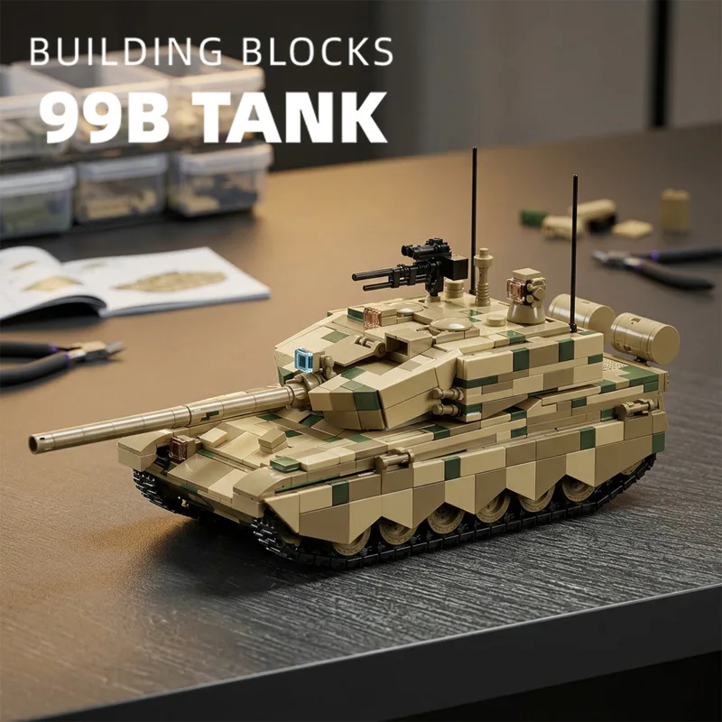 IN STOCK MOC Military Bobcat ATV 6x6  Building Blocks Support Chariot Tank Bricks Model DIY Adult Toy Christmas Gift Set