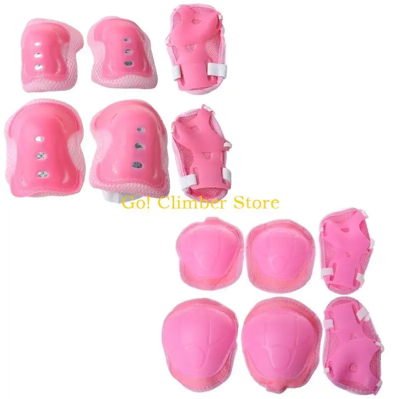Q84C Kids Knee Pads Cycling Skating for Protection Elbow Guard Scooter Children Prote
