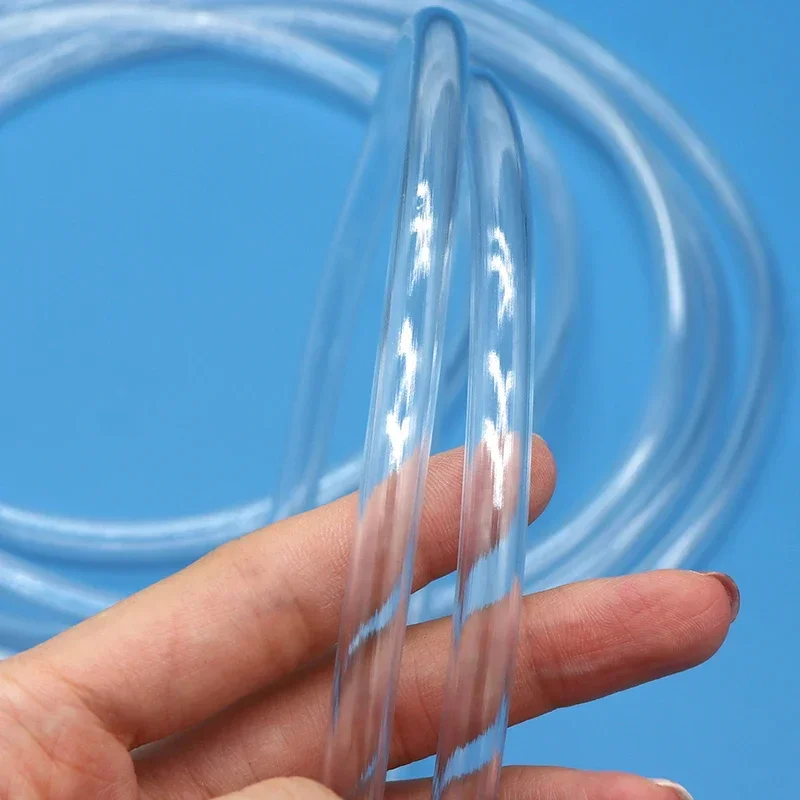 1/2/3/5/8m Transparent PVC Plastic Hoses  2 3 4 5 6 8 10 12 14 16 18 20 25mm Inner Diameter High Quality Water Pump Tube Pipe