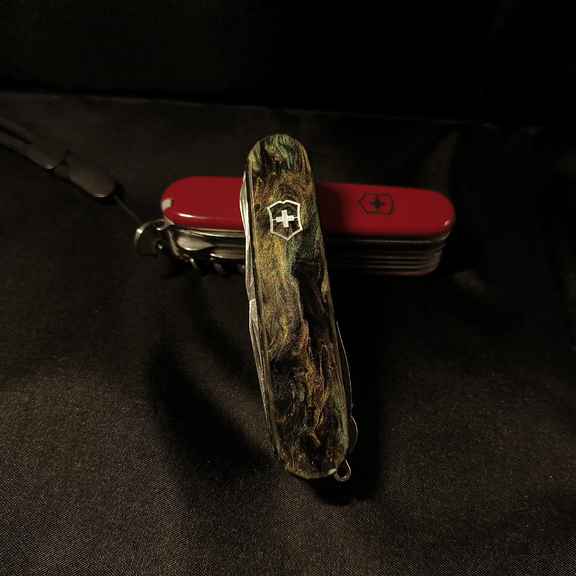 Рукоятки с узором «Таинственный песок» для ножей Victorinox Swiss Army, подходят для серий 111 мм / 91 мм / 84 мм