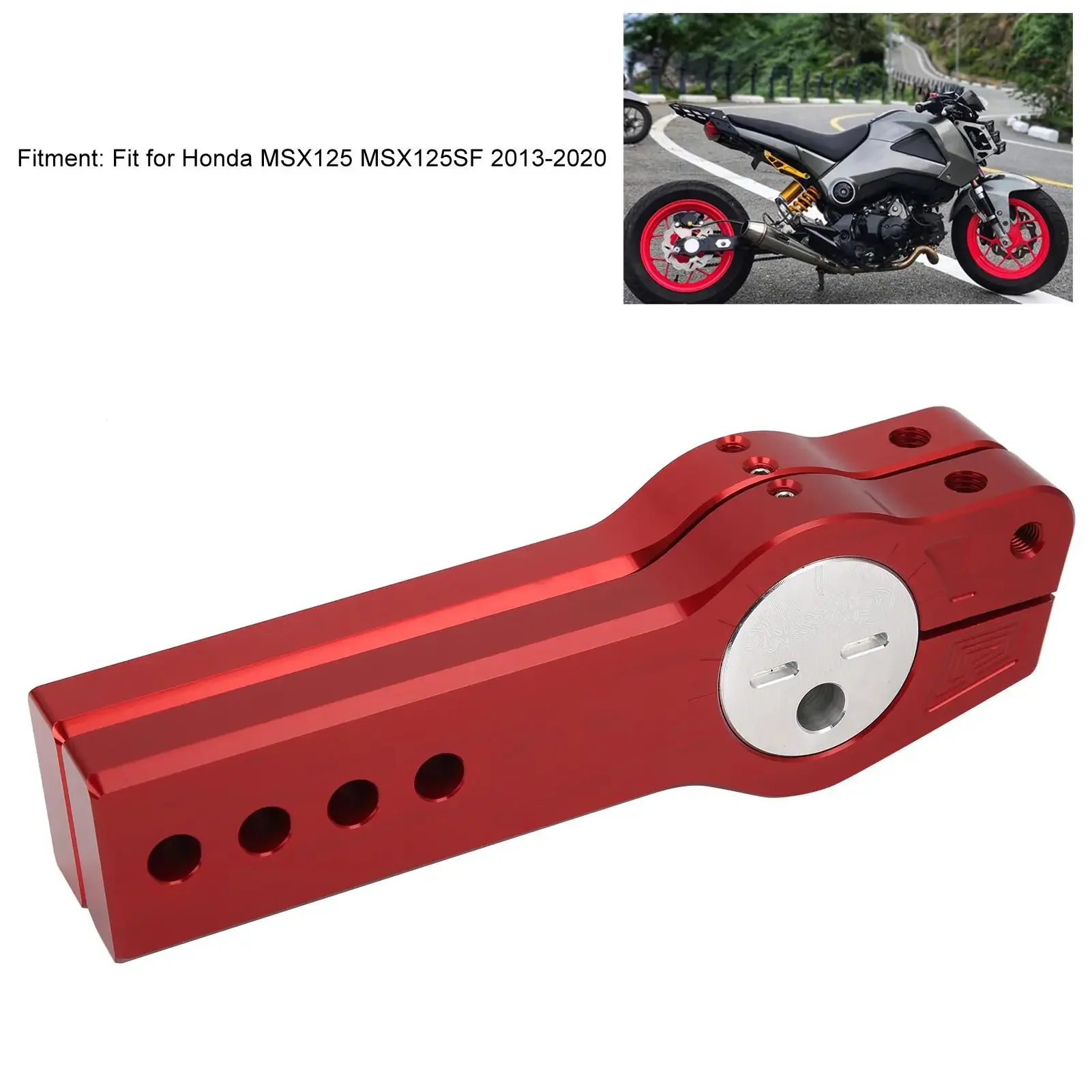 Rear Fork Expandable Control Shifter in Shock Aluminum Alloy Fit for Honda MSX125 MSX125SF 2013-2020