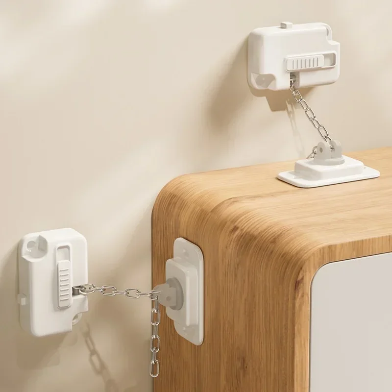 Multi-Function Child Safety Locks for Home—Adjustable for Sliding Doors, Fridges & Windows, Anti-pinch, Baby-Proof Protectors