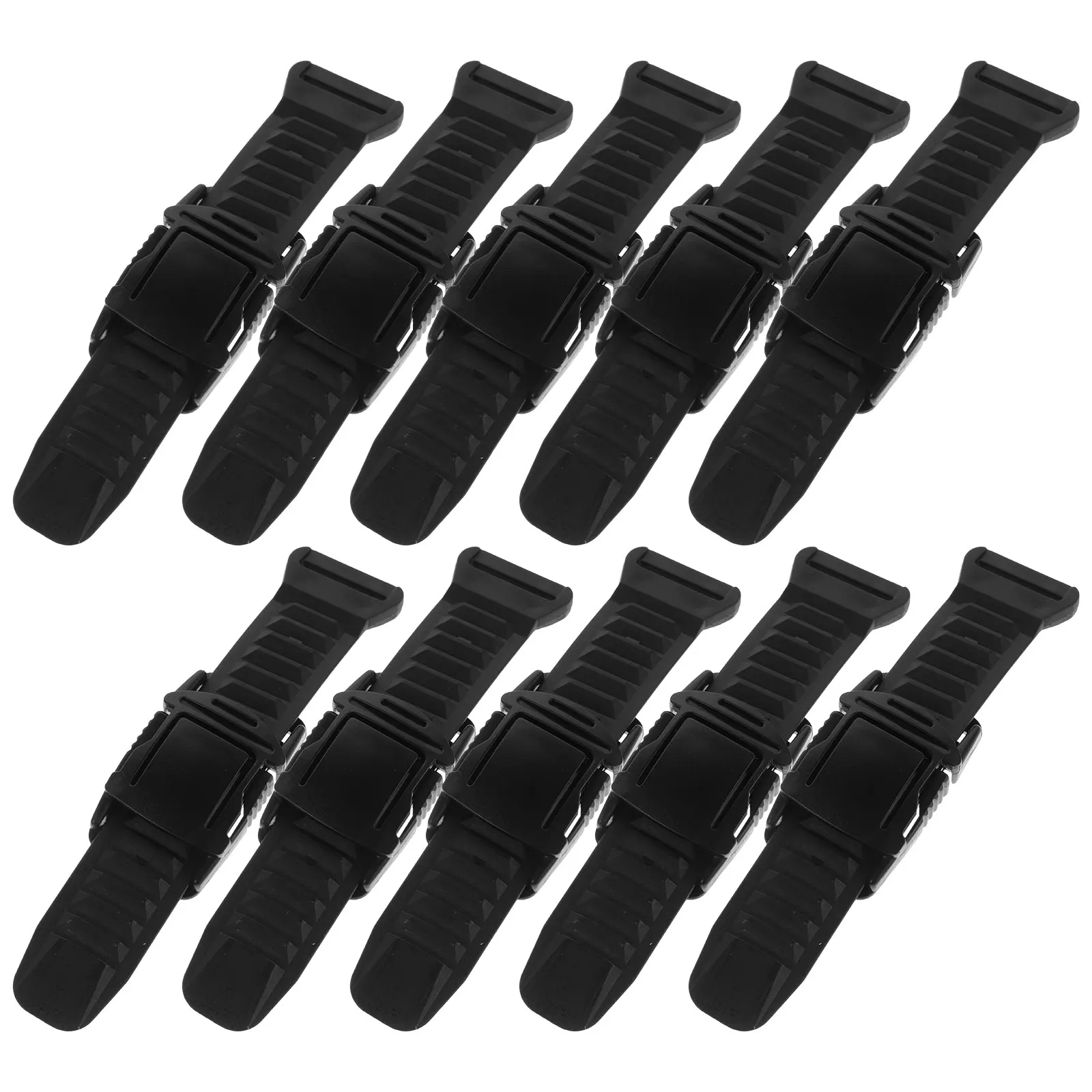 

10 set Adjustable Strap Set Durable Plastic for Bags Backpacks Belts Replacement Dog Collar Bag