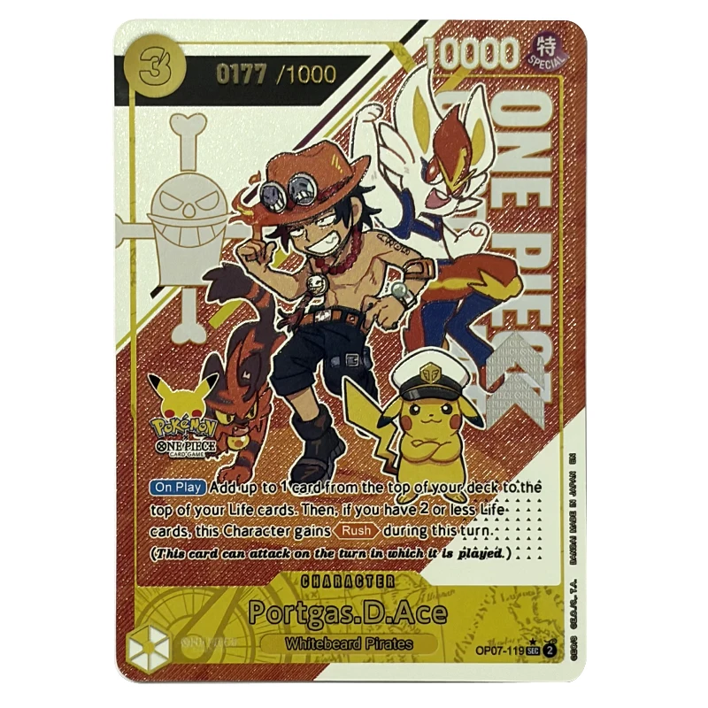 ONE PIECE DIY Collection Card English Version Anime Game Perona Ace Usopp Homemade High Quality Card Toy Christmas Gift