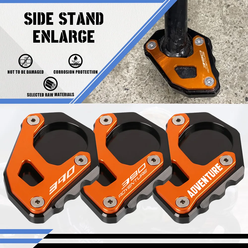 

Аксессуары для мотоциклов 2025 года, подставка, боковая подставка, увеличитель, увеличитель, подставка для паштета для KTM 390 ADV 250 390 Adventure 2019-2024