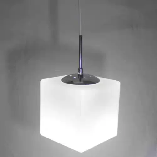 

Молочно-белое стекло Cubi Подвесной светильник Кубический подвесной светильник Столовая Ресторан Отель Офис Подвесная потолочная люстра