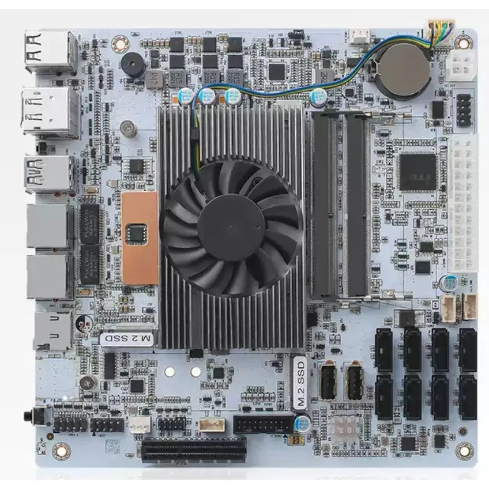 Mini-ITX Wit M11 NAS Moederbor - Mini Itx Dual 2.5G Nas Motherboard recensie en prijs