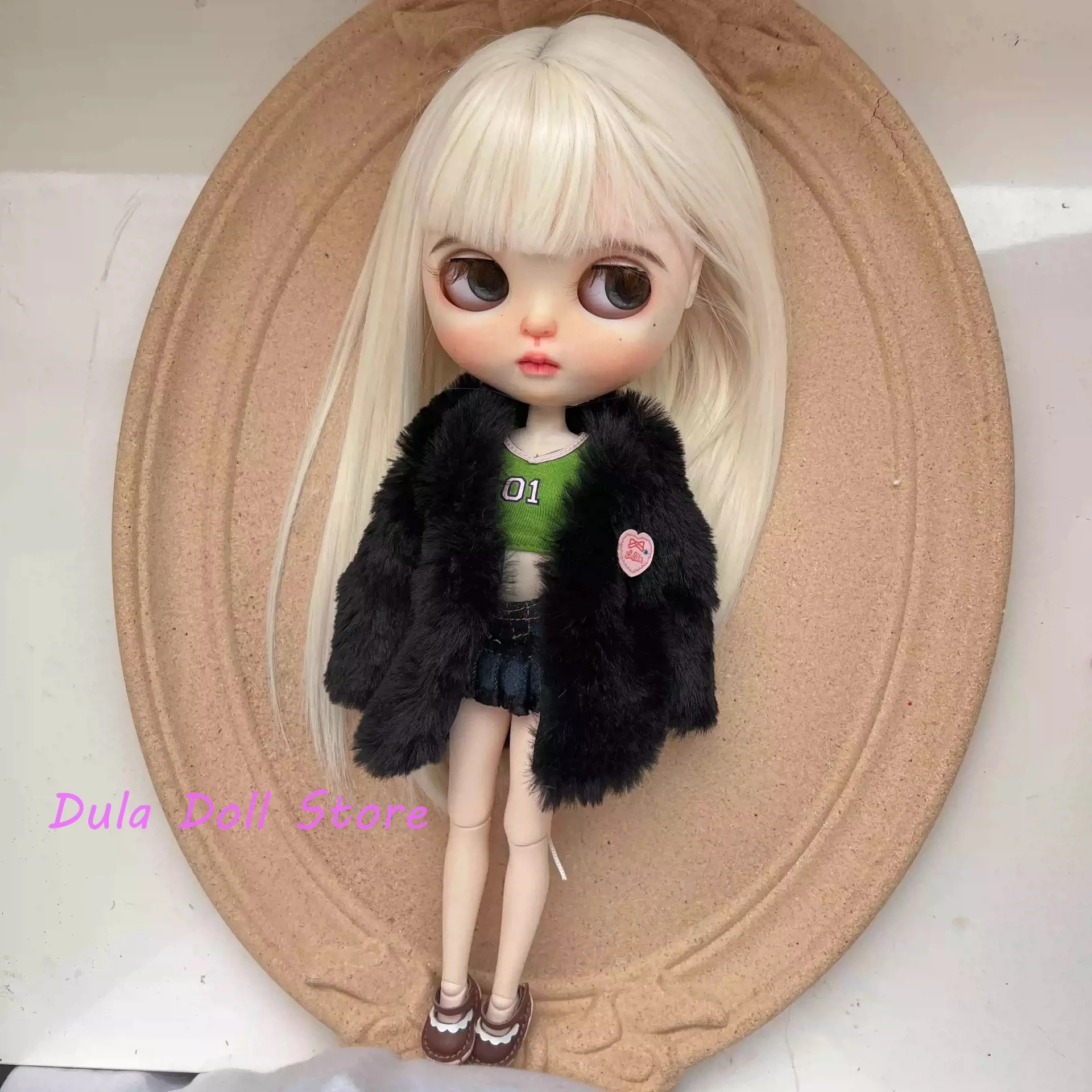 Dula Doll Clothes Dress Savage short skirt sweater set Blythe ob24 ob22 Azone Licca ICY JerryB 1/6 Bjd Doll Accessories