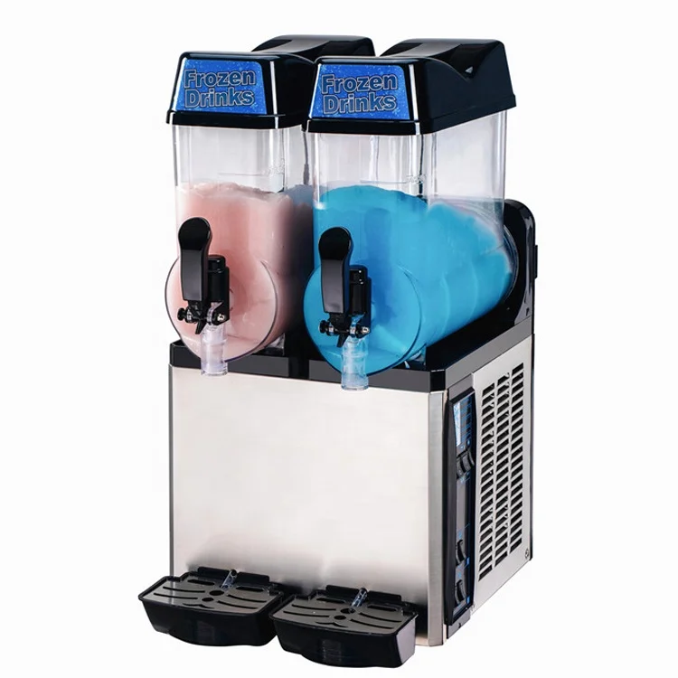 Commercial Snack Equipment Automatic 36L 3 Tank Frozen Drink Slush Machine