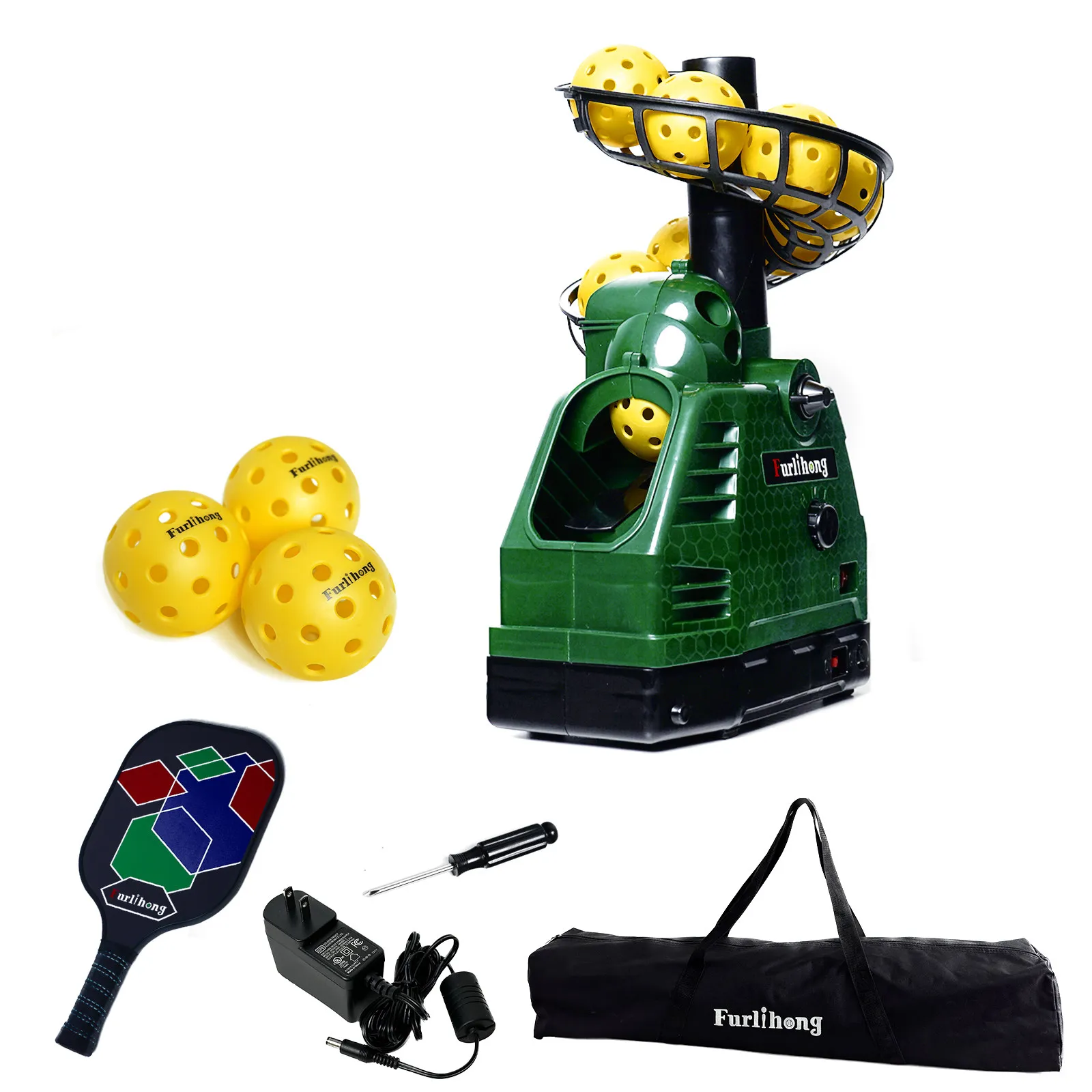 680PBH Pick Ball Throwing Machine Return Net Single Practice Strike Pick Ball Service Machine Trainer Equipment