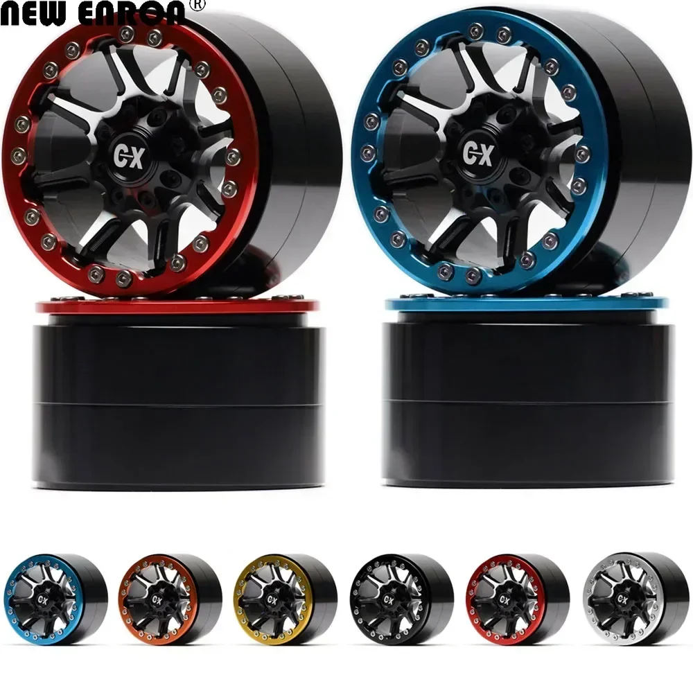 

Metal 8 Spoke Beadlock Wheels Hub Rim 2.2 inch for 1/10 RC Crawler Axial SCX10 II 90046 RR10 TRX-4 Traxxas KM2 YETI