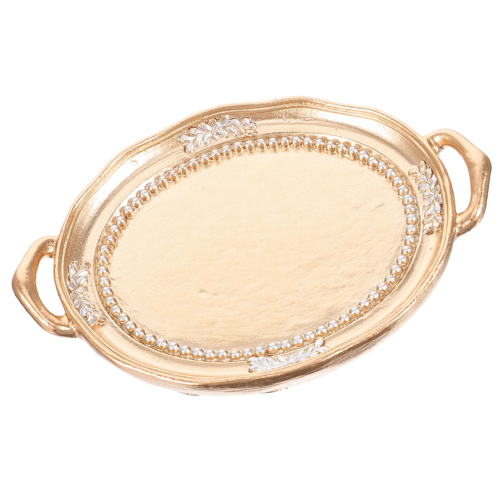 

Jewelry Plate Resin Multi-Function Decorative Jewelry Tray Storage Holder Ring Dish Earring Plate Home Table Decoration