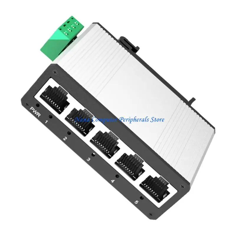 

F68C 5Port Industrial Ethernet Switcher Metal Enclosure Supports Extreme Temperatures