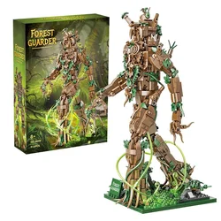 918PCS MOC Rings Tree Beard Man Building Blocks Anime Tree Shepherd Treebeard Bricks Movie Action Figure Assemble Model Toy Gift