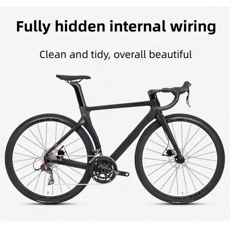 

TWITTER T8 RS-22Speed Внутренняя прокладка кабеля Гидравлический дисковый тормоз T800 Шоссейный велосипед из углеродного волокна 700C bicicletas bycycle велосипед