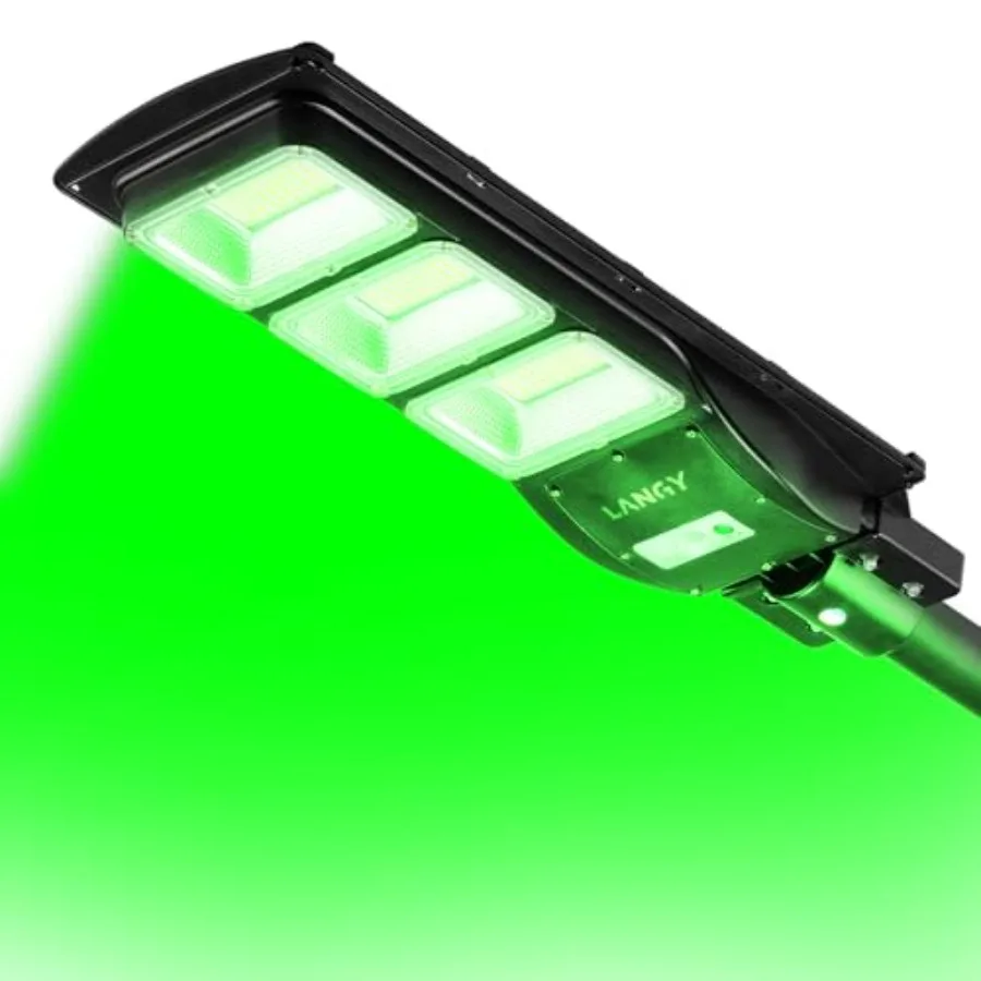 

Hog Lights for Night Hunting, Green Feeder Light, 20000LM Solar Green Light for Hunting Hogs Deers Pigs, Motion Activated Feede