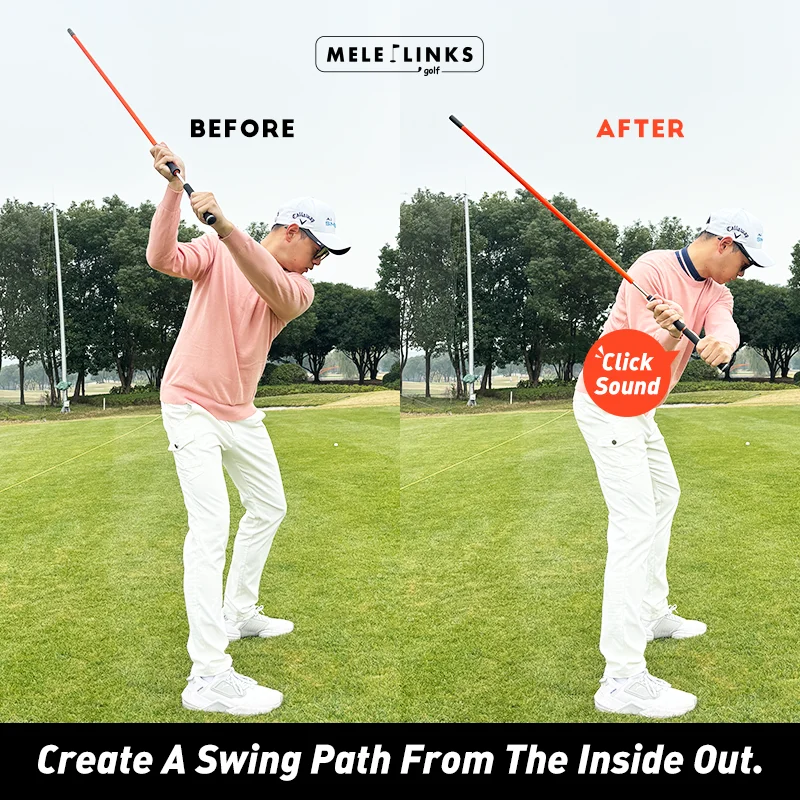 New Golf Sound Swing Trainer Warm up Golf Practice Stick Practice Club Equipment for Golf Course Oem Odm Factory Supply