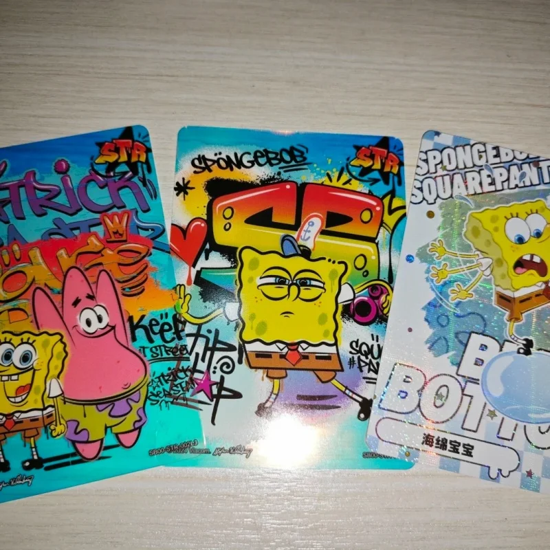 KAYOU حقيقية سبونجبوب سكوير بطاقة وقت المرح حزمة خاصة مغامرات في سنوات النجوم جمع بطاقة اللعب هدية عيد ميلاد #1
