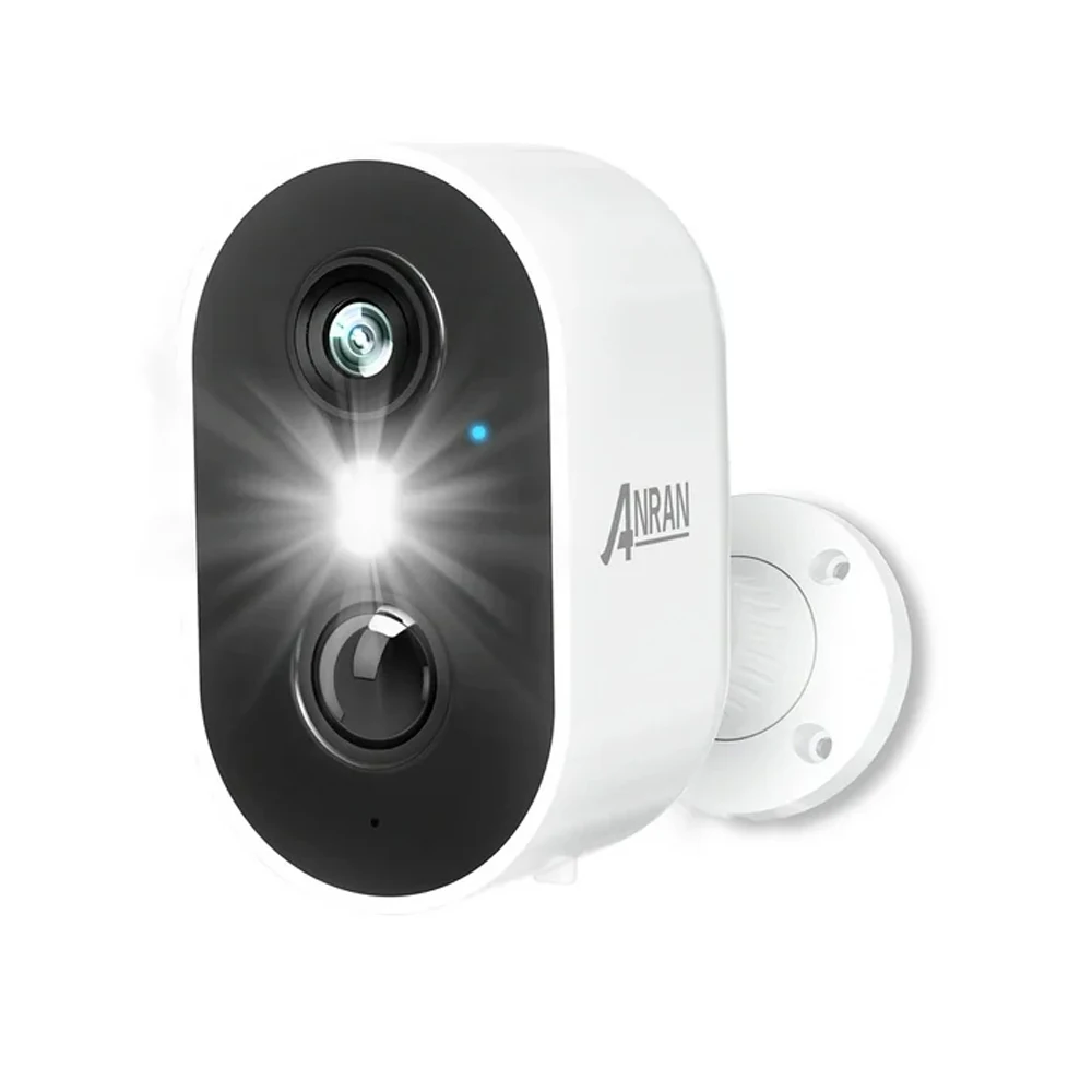 Anran 2K Oplaadbare Batterij Camera 2.4G Wifi Camera Draadloze Home Bewaking Beveiligingscamera 'S Pir, Ip65, Werken Met Anran App