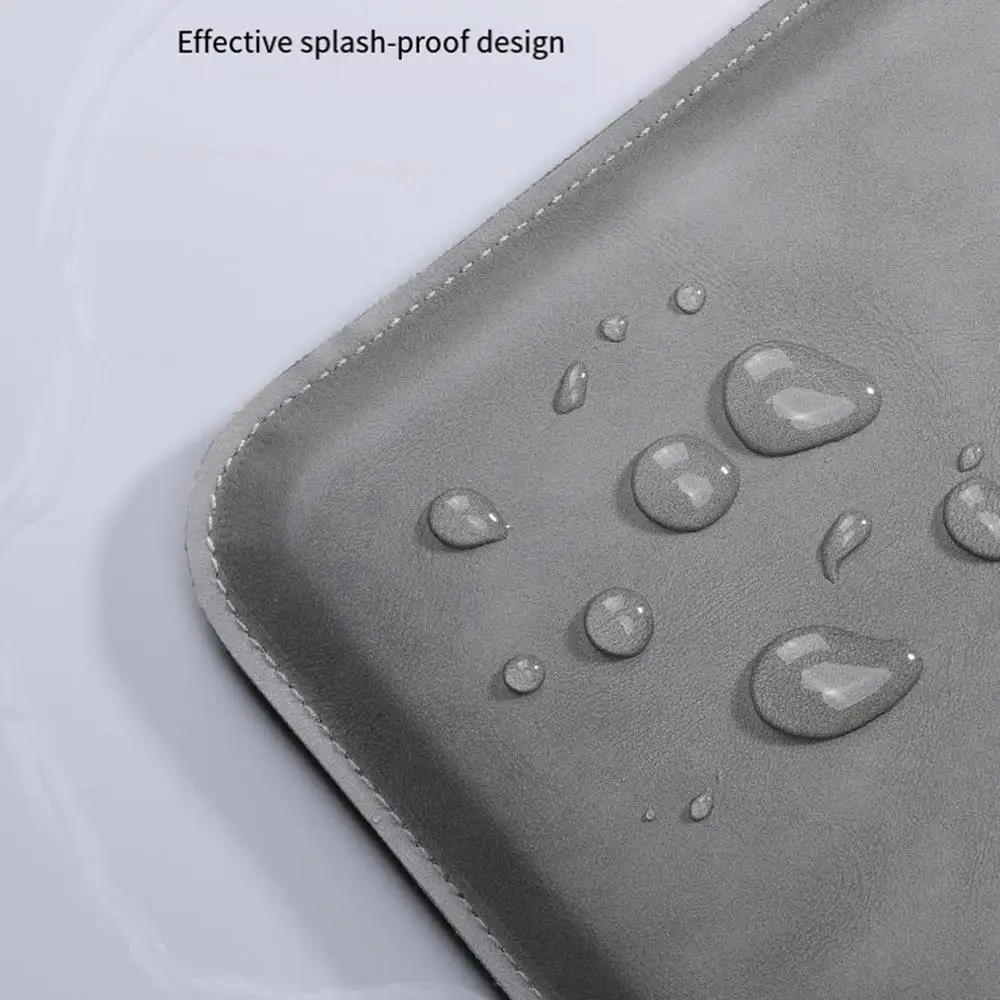 13 14 15 15.6 بوصة بولي Leather حافظة كمبيوتر محمول جلدية لماك بوك بما في ذلك الملحقات حزمة حامل دفتر بسيط حقيبة داخلية للرجال