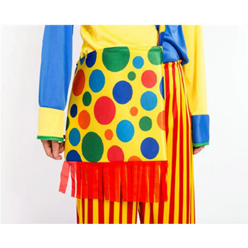 Disfraz de payaso de espectáculo de circo para adultos, ropa de fiesta temática Unisex, Mono