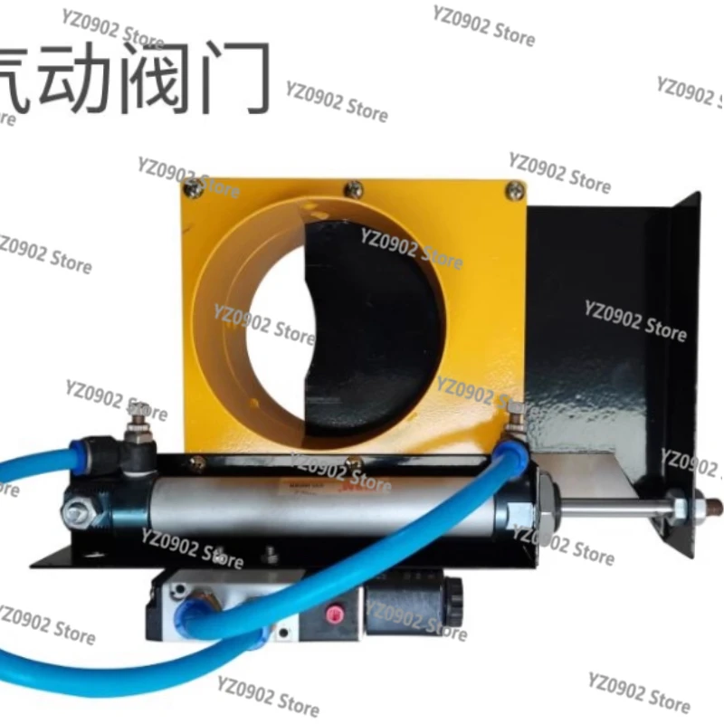 

1 шт. пневматический железный задвижной клапан 100/150 мм пылесборник, сменная часть ползункового клапана для промышленного использования