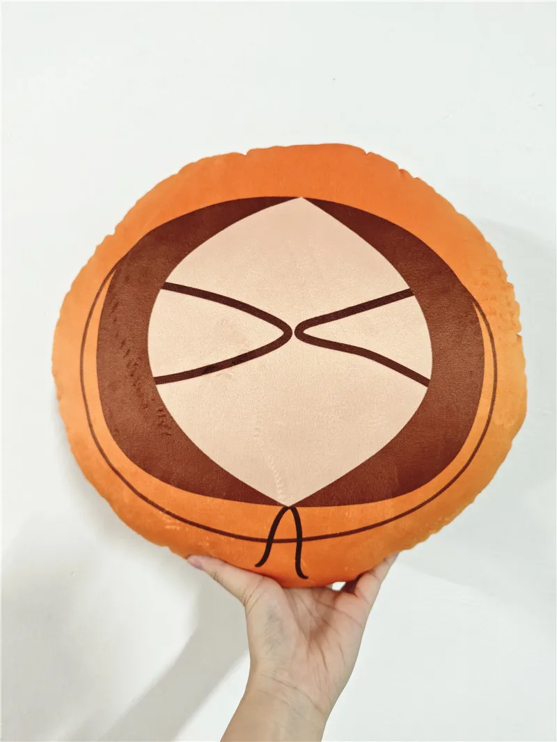 新しいアニメサウスパークケニー顔ぬいぐるみ枕クッションキッズボーイズぬいぐるみ子供のための