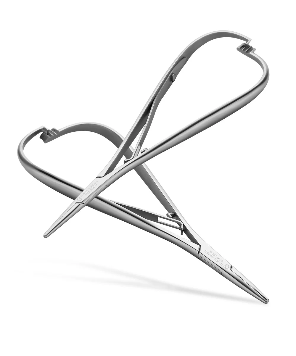 AZDENT Dental Kieferorthopädische Zange Ligatur Krawatte Halter 14 cm Halten Elastische Krawatten Platzieren Zahnmedizin Grundlegende Instrument Werkzeug Zahnärzte – Detail 8