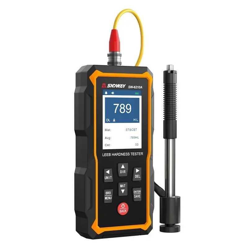 2025 Sndway Hardness Tester Handheld Pen-Type Measuring Machine Leeb Hardness Tester for Metal Steel