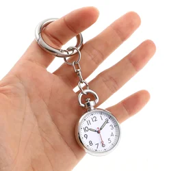Nurse Watch Luminous Pocket Watch Creative Keychain Key Ring Hanging Watch for Women Men