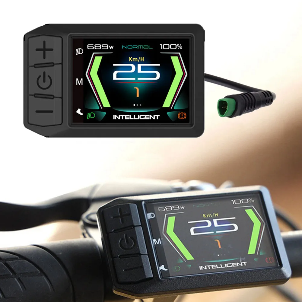 

Speed Unlimited 600C TFT Display With CAN Protocol For Bafang M510 M600/M500 M820 M560/Mid Drive Motor With Triangle-Plug