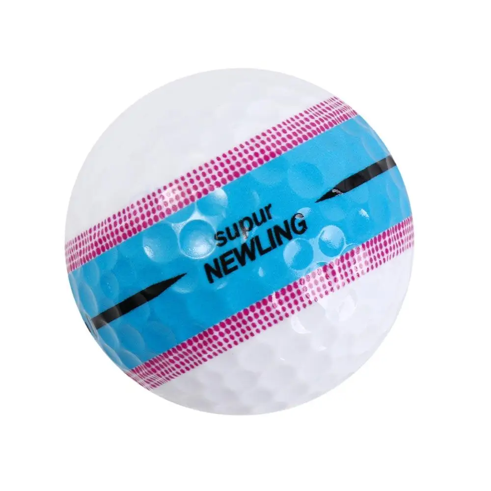 

360 ° Aiming Golf Balls Three Layer Purple Golf Three Layer Ball Sky Blue Dark Blue Super Long Distance Golf Ball