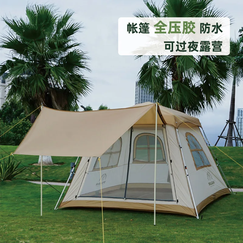 

Outdoor tent automatic quick open anti-sun portable camping equipment thickened rainproof field