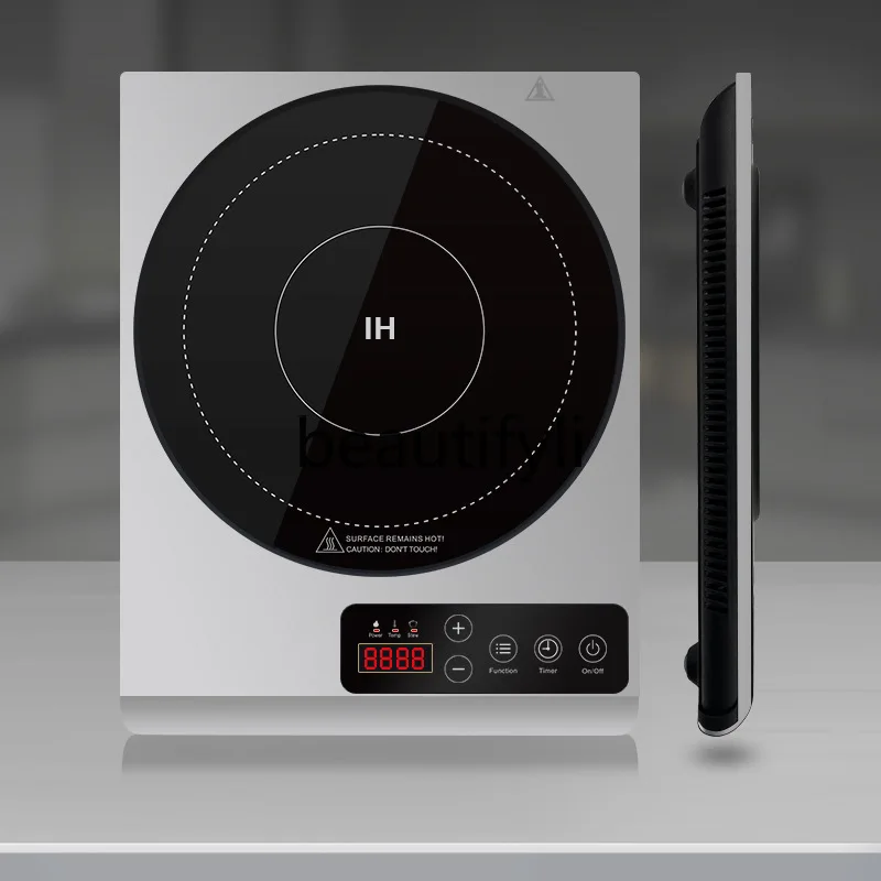 

Induction Cooker Desktop Household Touch Control High Power Intelligent Black Crystal Microcrystalline Panel