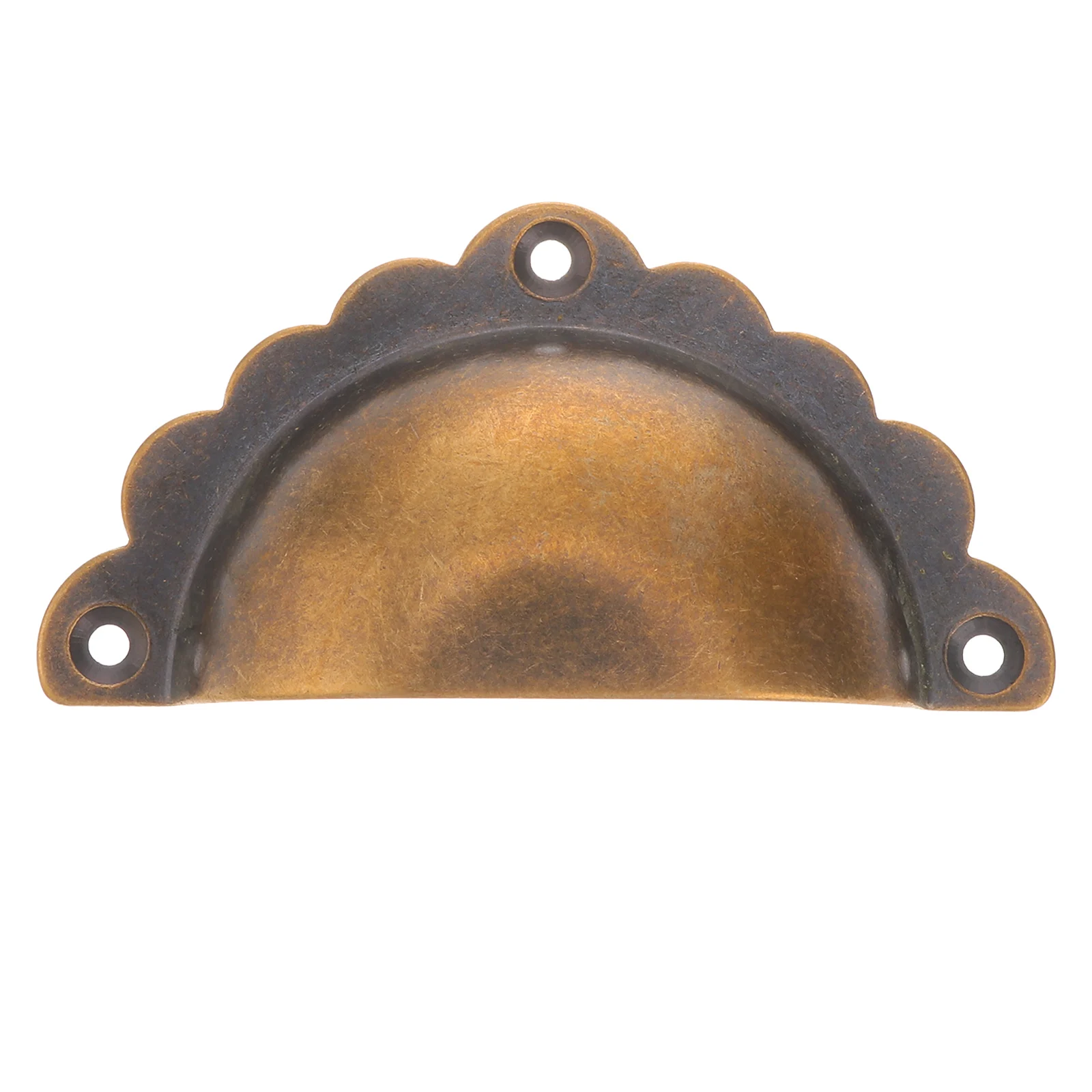 

Bronze Drawer Pulls Vintage Semicircle Door Handle Copper Closet Knob Cabinet Wardrobe Pull Durable Resistant Rust Long