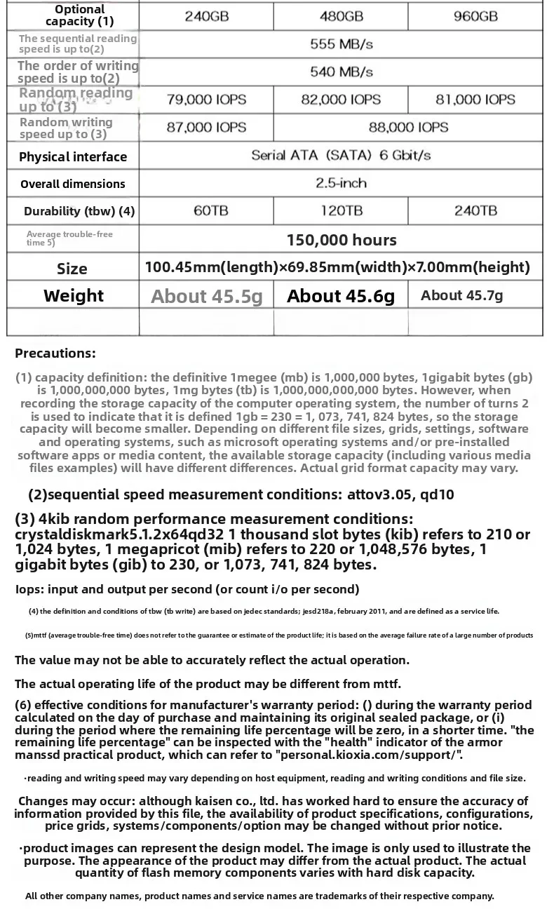 Solid State Drive TC10 240G 480G 960G 2.5 Desktop Laptop SSD SATA3
