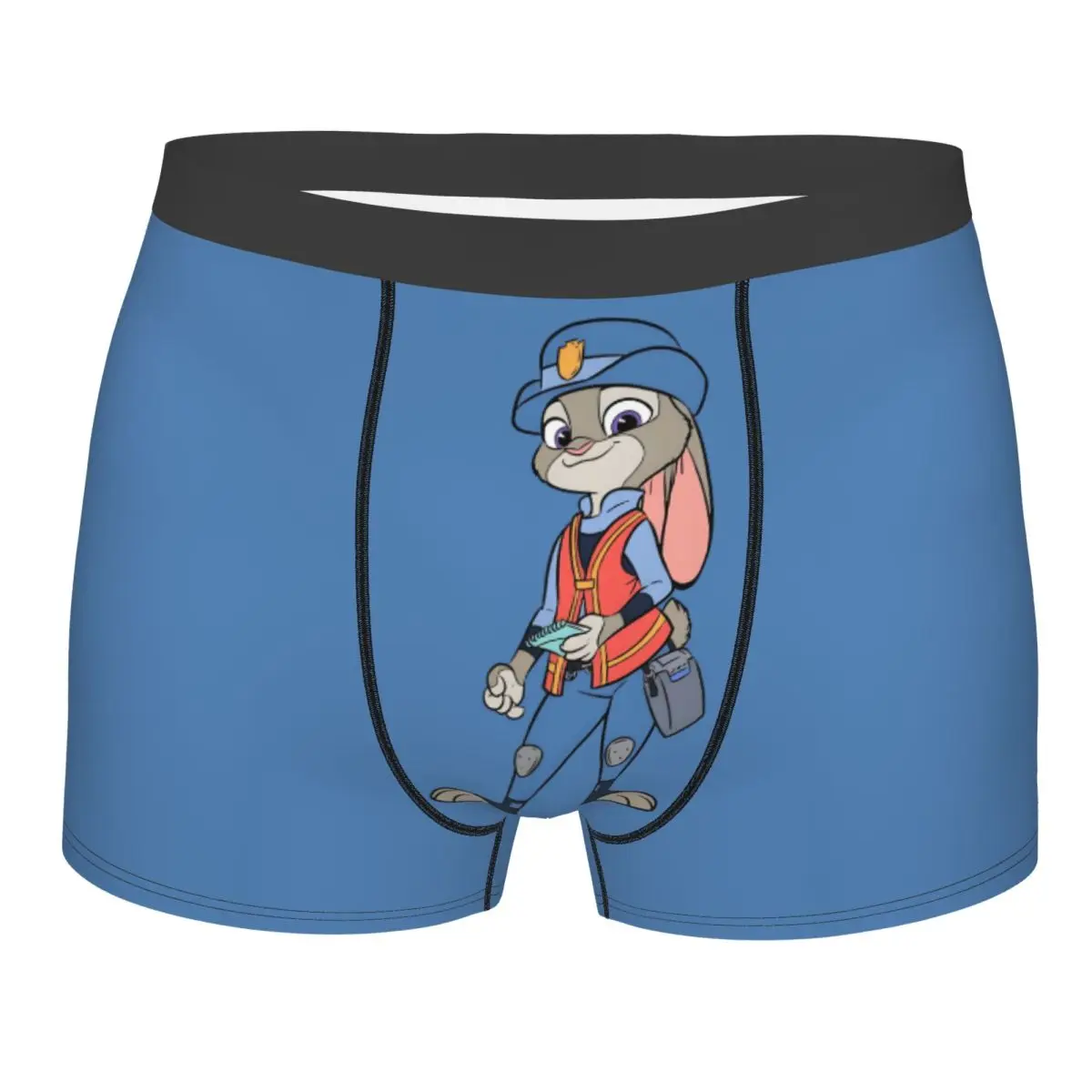 

Custom Cool Zootopia Wallpaper Boxers Shorts Panties Men's Underpants Comfortable Cute Cartoon Briefs Underwear
