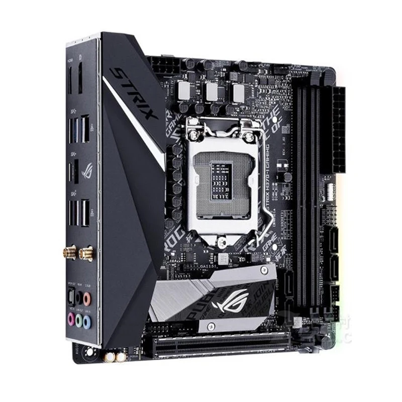 ROG STRIX H370-I Gaming Mini Motherboards, LGA 1151 DDR4, 32GB para Intel H370 Desktop Mainboard, M.2 NVME, SATA III, USB 3.0