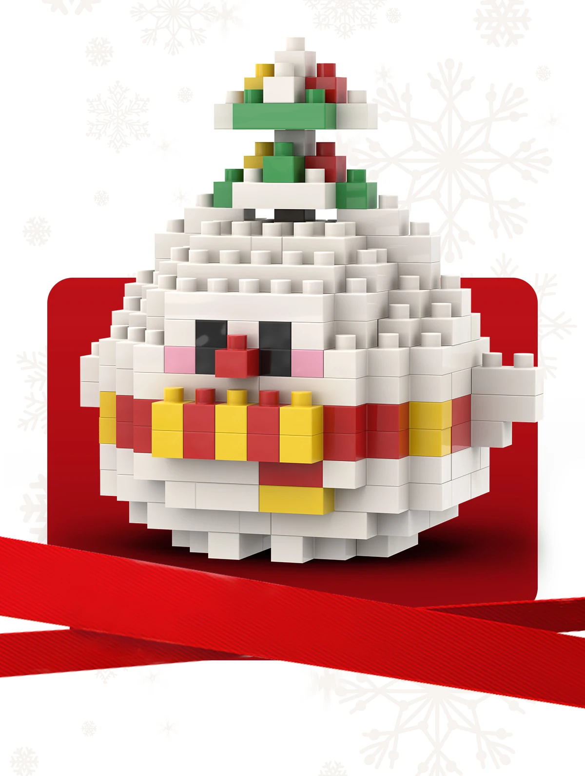 Weihnachten Geschenke Baustein Serie Santa Claus Rentier Puzzle Montage Ziegel Tisch Dekoration Spielzeug für Kind Weihnachten Geschenk – Detail 8
